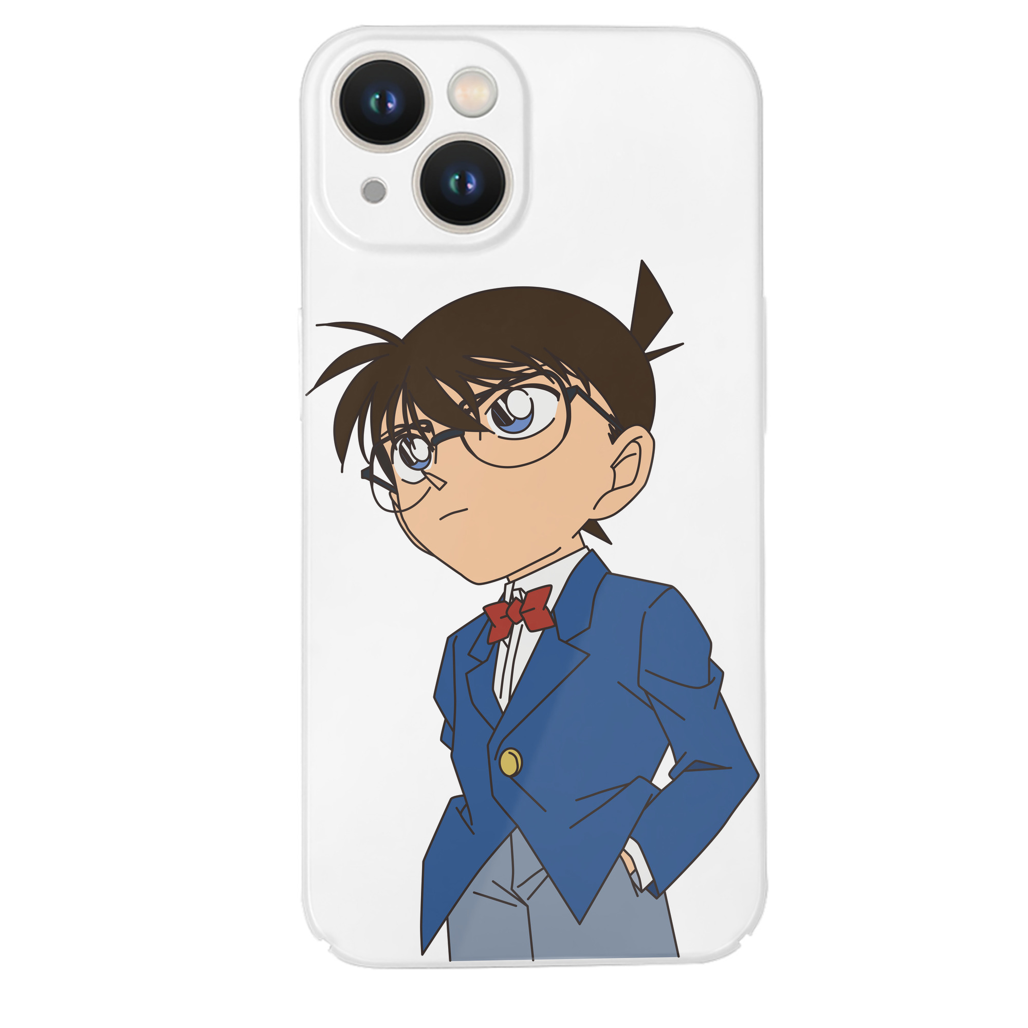 （画像用） 名探偵コナン 江戸川 コナン Detective Conan Conan Edogawa 【iPhone 14シリーズ対応】ハードケース